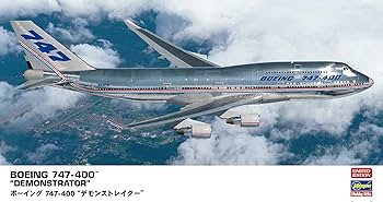 Amazon | ハセガワ 1/200 ボーイング 747-400 デモンストレイター